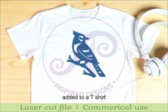 Birds on a branch silhouette laser cut outs SVG files Product Image 3