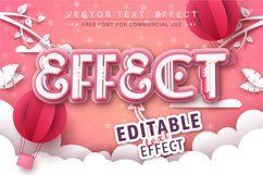 Love three layer editable text effect, font style Product Image 5