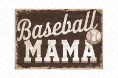 Baseball Mama Clipart | Baseball Png | Sublimation Product Image 3