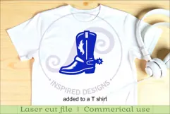 Western, Cowboy Cowgirl silhouettes laser cut outs 4 Product Image 3