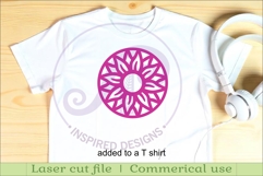 Floral Coasters, laser cut out flower coaster Product Image 3