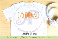 Sunflower MOM SVG, Laser Cut Mom Sign, Mother’s Day Hanging Product Image 3