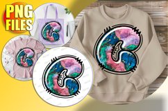 C Doodle Letter Valentine Sweet Whimsical Charm! Product Image 1