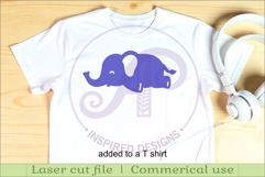 Cute Elephant SVG Laser Cut Files Animal Silhouette 1 Product Image 2