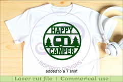 Camper Coasters, laser cut out camping, mountains designs 1 Product Image 2