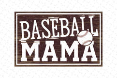 Baseball Mama Clipart | Baseball Png | Sublimation Product Image 3