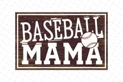 Baseball Mama Clipart | Baseball Png | Sublimation Product Image 3