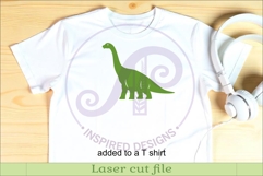 Dinosaur SVG Design for Laser Cutting, Jurassic Dino 2 Product Image 3