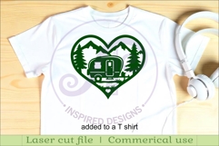 Caravan heart wall sign, camper home decor Product Image 3