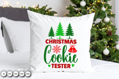 Christmas Cookie Tester SVG - Festive Baking Lover Design Product Image 2
