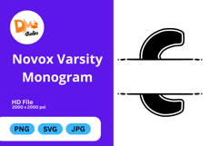 Novox Varsity Monogram Product Image 1