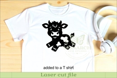 Cute Cows Silhouettes SVG Farm Animal Laser Cut Files 2 Product Image 3