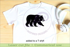 Bears and Wolf silhouette laser cut outs SVG files Product Image 3