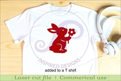 Spring / Easter silhouettes laser cut outs SVG 3 Product Image 3