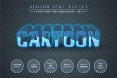 Water river - editable text effect, font style Product Image 3