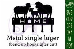 Farm Sheep Key holder designs Product Image 3
