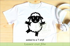 Cute Sheep Silhouettes SVG Farm Animal Laser Cut Files 1 Product Image 3