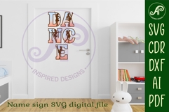 Drill team dancers alphabet set. 2 layer letters. 55 letter Product Image 3