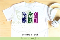 Fairy Village SVG . Fantasy house silhouettes 4 Product Image 3