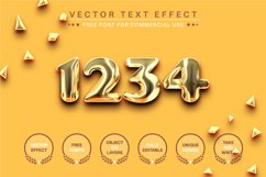 Realitic Gold - Editable Text Effect, Font Style Product Image 4