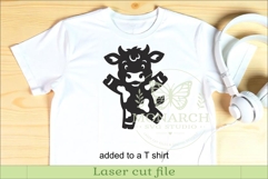 Cute Cows Silhouettes SVG Farm Animal Laser Cut Files 1 Product Image 3