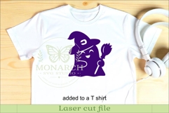 Cute Ghost SVG Halloween Laser Cut Silhouettes 1 Product Image 3