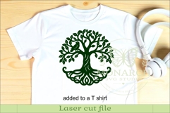 Bird Tree of Life SVG, Elegant Nature Wall Art Laser Cut Product Image 3