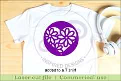 Heart Coasters, laser cut out Love heart designs d1 Product Image 3