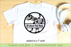 Music Bass Clef name wall art sign, SVG personalized Product Image 3