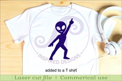 Alien Silhouette Shapes, UFO Cut outs 1 Product Image 3