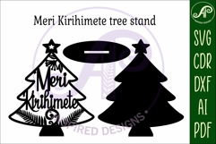 Christmas tree stand, laser cut file, New Zealand theme 3 Product Image 3