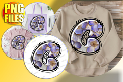 C Doodle Letter Valentine Loving Playful Heart! Product Image 1