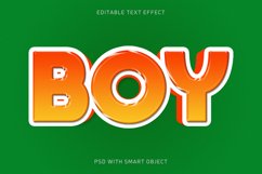 Boy Text Effect Product Image 1