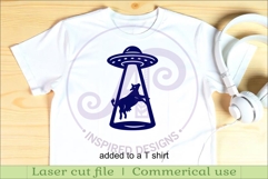 Alien Silhouette Shapes, UFO Cut outs 4 Product Image 3