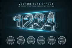 Blue Flash - Editable Text Effect, Font Style Product Image 2