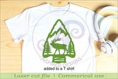 Arrowhead Elk animal wall sign Product Image 3