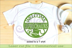 Leprechauns Welcome St. Patrick's Day wall sign Product Image 2