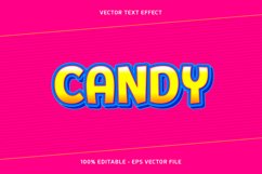 Candy Vector Text Effect Product Image 1