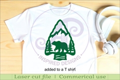 Arrowhead Grizzly Bear animal wall sign Product Image 3