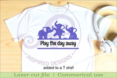 Cute Elephant Name Sign SVG, Baby Elephant Personalized sign Product Image 3