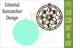 Moon phases Suncatcher SVG | celestial Window Hanger Laser Product Image 3