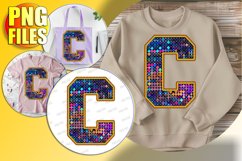 C Doodle Letter Style Clipart Joyful Winter Spirit! Product Image 1