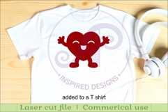 Valentines day silhouette laser cut outs SVG file 2 Product Image 3