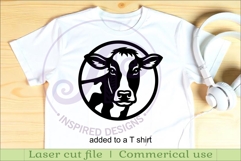 Holstein Cow Wall Art SVG, Friesian Cow Farmhouse Wall Decor Product Image 3