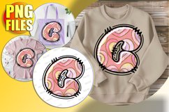 C Doodle Letter Valentine Cheerful Romantic Magic! Product Image 1