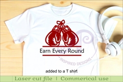 Boxing Gloves Name Sign SVG, Personalized Boxing Name Sign Product Image 3