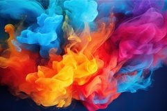 New abstract colorful liquid water. Generate Ai Product Image 1