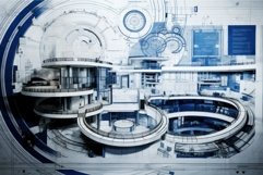 Detailed Architectural plan. Generate Ai Product Image 1