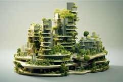 Architecture city scale. Generate Ai Product Image 1