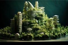 Modern Architecture city scale. Generate Ai Product Image 1